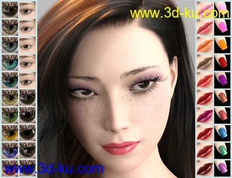 3D打印模型Kaoruko for Genesis 8 Female的图片