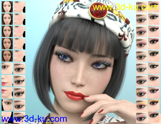 Kaoruko for Genesis 8 Female模型的图片13