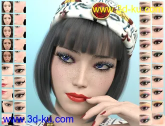 3D打印模型Kaoruko for Genesis 8 Female的图片
