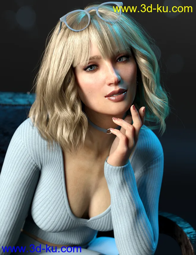 Karsyn HD for Genesis 8 Female模型的图片11