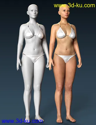 3D打印模型Karsyn HD for Genesis 8 Female的图片