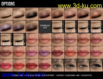 3D打印模型Karsyn HD for Genesis 8 Female的图片