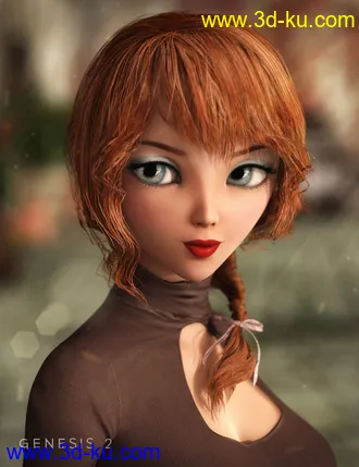 3D打印模型Keiko 6 Premiere Add-On Bundle的图片