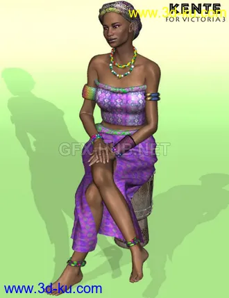 3D打印模型Kente Clothing for V3的图片