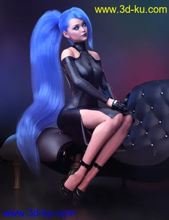 3D打印模型Kharia HD for Genesis 8.1 Female的图片