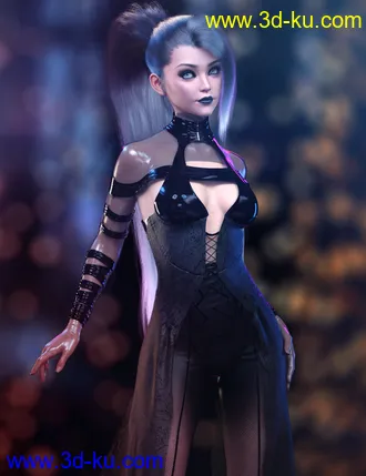 3D打印模型Kharia HD for Genesis 8.1 Female的图片