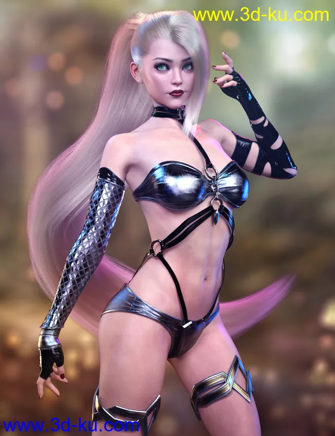 Kharia HD for Genesis 8.1 Female模型的图片6
