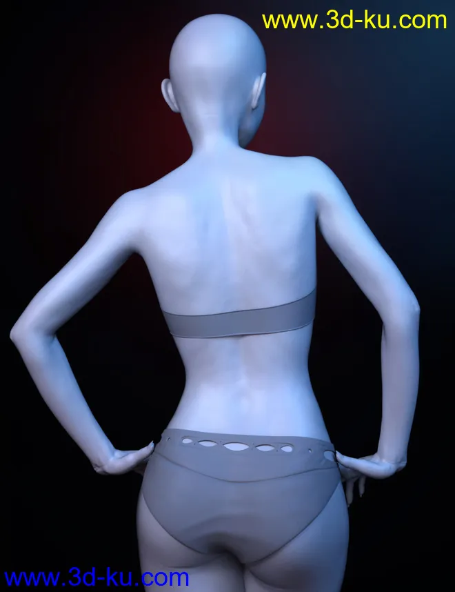 Kharia HD for Genesis 8.1 Female模型的图片10