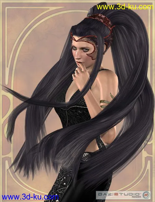 Kione Hair模型的图片1