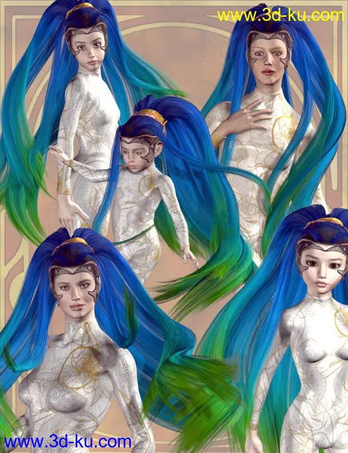 Kione Hair模型的图片5
