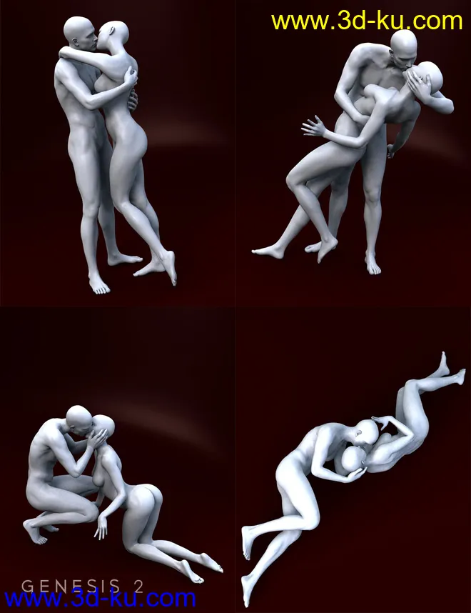 Kiss Me Poses模型的图片5