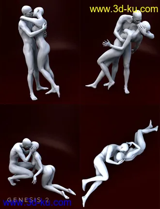 3D打印模型Kiss Me Poses的图片