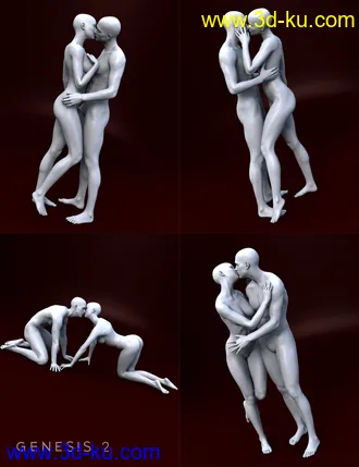 3D打印模型Kiss Me Poses的图片