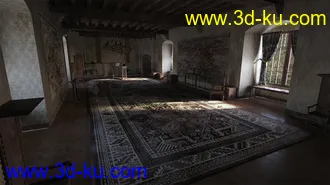 3D打印模型Knight Guest Hall Abandoned的图片