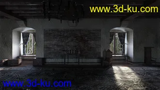 3D打印模型Knight Guest Hall Abandoned的图片