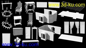 3D打印模型Knight Guest Hall Abandoned的图片