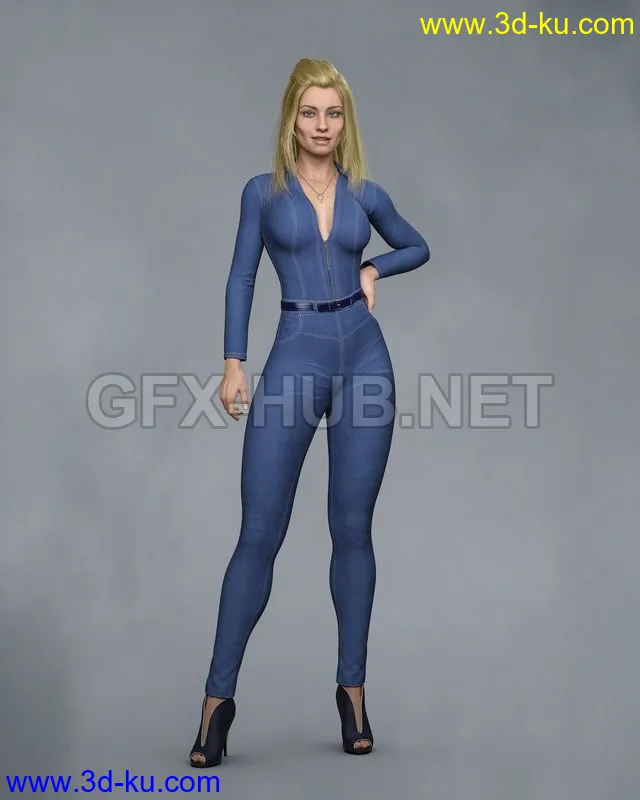KrashWerks JENNA for Genesis 8 Female模型的图片1
