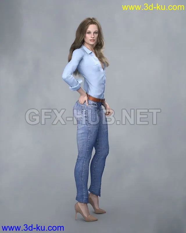 KrashWerks NIKKI for Genesis 8 Female模型的图片1