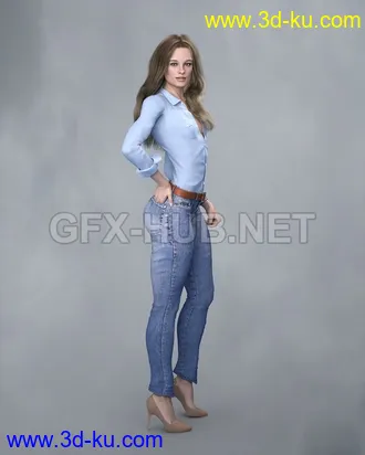 3D打印模型KrashWerks NIKKI for Genesis 8 Female的图片