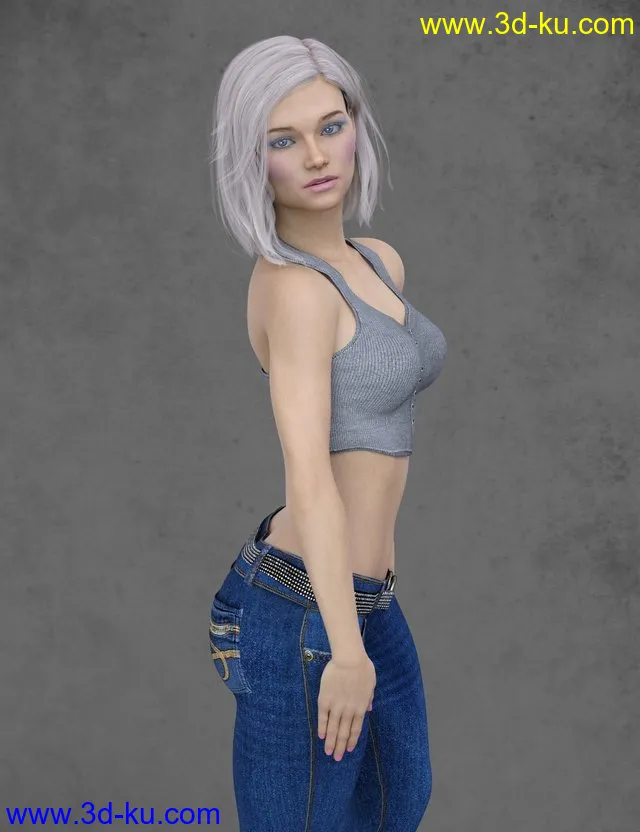 KrashWerks ZOIE for Genesis 8 Female模型的图片1