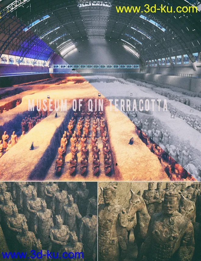 KuJ Museum of Qin Terracotta模型的图片1