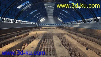 3D打印模型KuJ Museum of Qin Terracotta的图片