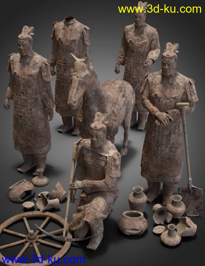 KuJ Museum of Qin Terracotta模型的图片4