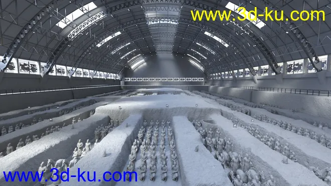 KuJ Museum of Qin Terracotta模型的图片8