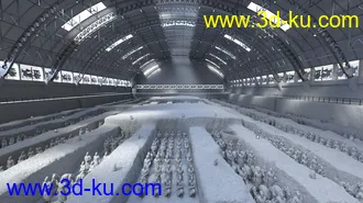 3D打印模型KuJ Museum of Qin Terracotta的图片