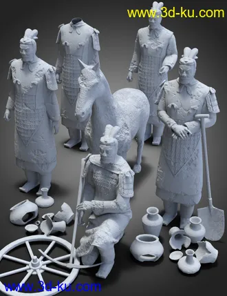 3D打印模型KuJ Museum of Qin Terracotta的图片