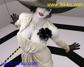 3D打印模型Lady Dimitrescu for G8F and G8.1F的图片