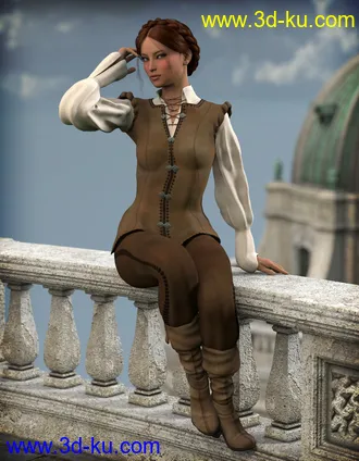 3D打印模型Lady Worthington的图片