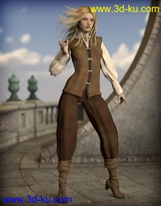 3D打印模型Lady Worthington的图片