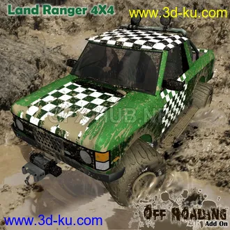 3D打印模型Land Ranger Off Roading Addon的图片