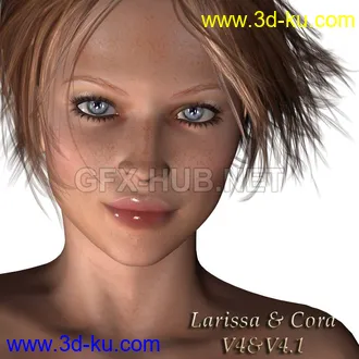 3D打印模型Larissa & Cora的图片
