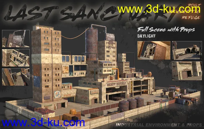 Last Sanctuary - Post Apocalyptic Refuge模型的图片2