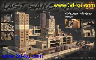 3D打印模型Last Sanctuary - Post Apocalyptic Refuge的图片