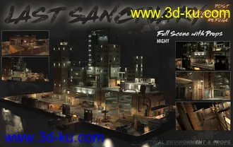3D打印模型Last Sanctuary - Post Apocalyptic Refuge的图片