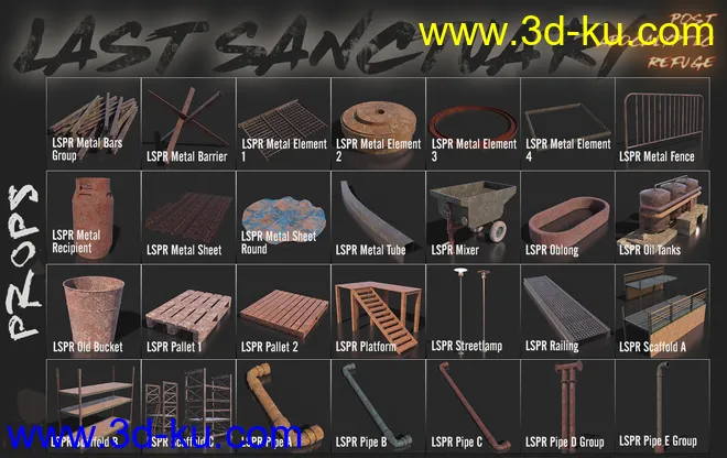 Last Sanctuary - Post Apocalyptic Refuge模型的图片6
