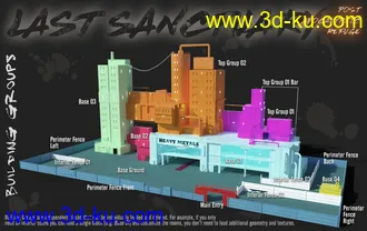 3D打印模型Last Sanctuary - Post Apocalyptic Refuge的图片
