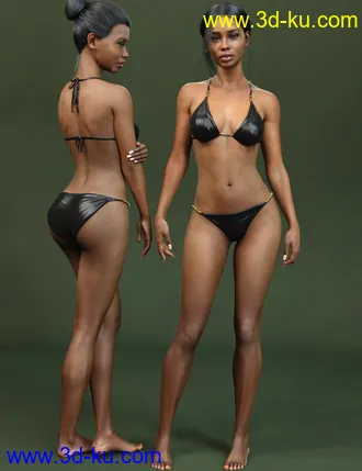 3D打印模型Lavonne HD for Genesis 8 Female的图片