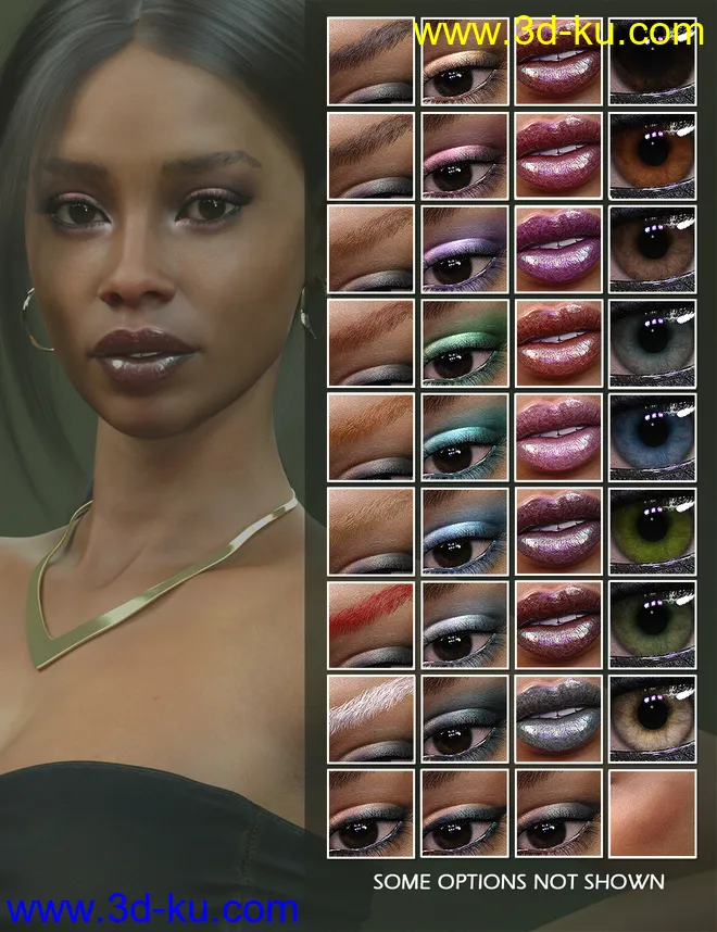 Lavonne HD for Genesis 8 Female模型的图片8