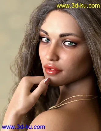 3D打印模型Leanna HD for Genesis 8 and 8.1 Female的图片