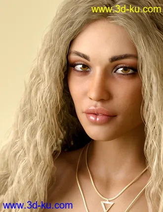 3D打印模型Leanna HD for Genesis 8 and 8.1 Female的图片
