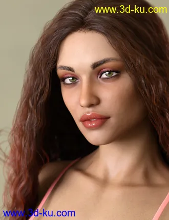 3D打印模型Leanna HD for Genesis 8 and 8.1 Female的图片