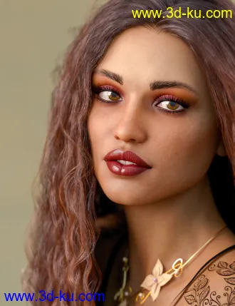 3D打印模型Leanna HD for Genesis 8 and 8.1 Female的图片