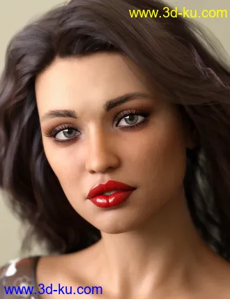 3D打印模型Leanna HD for Genesis 8 and 8.1 Female的图片