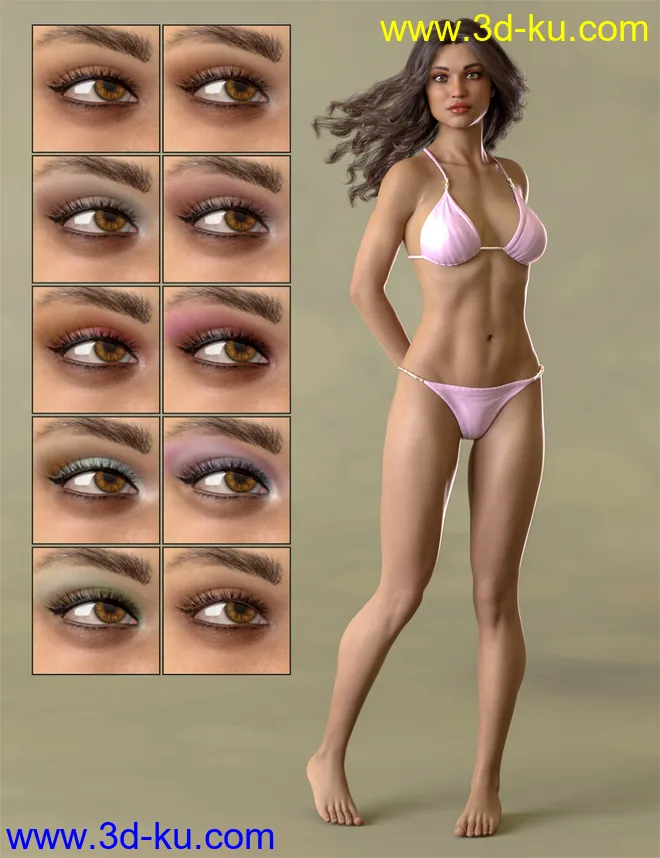 Leanna HD for Genesis 8 and 8.1 Female模型的图片13