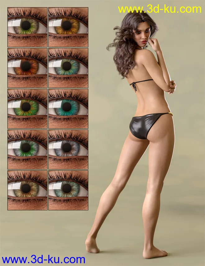 Leanna HD for Genesis 8 and 8.1 Female模型的图片14