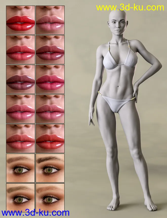 Leanna HD for Genesis 8 and 8.1 Female模型的图片15